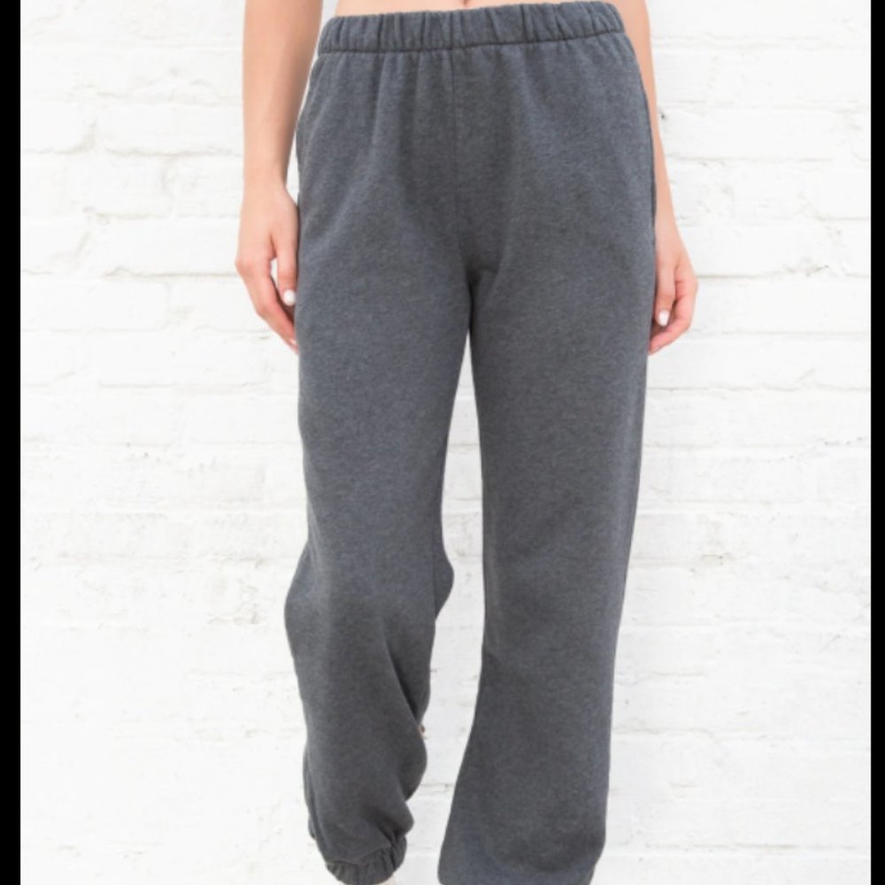 Dark Grey Rosa Brandy Melville Sweatpants